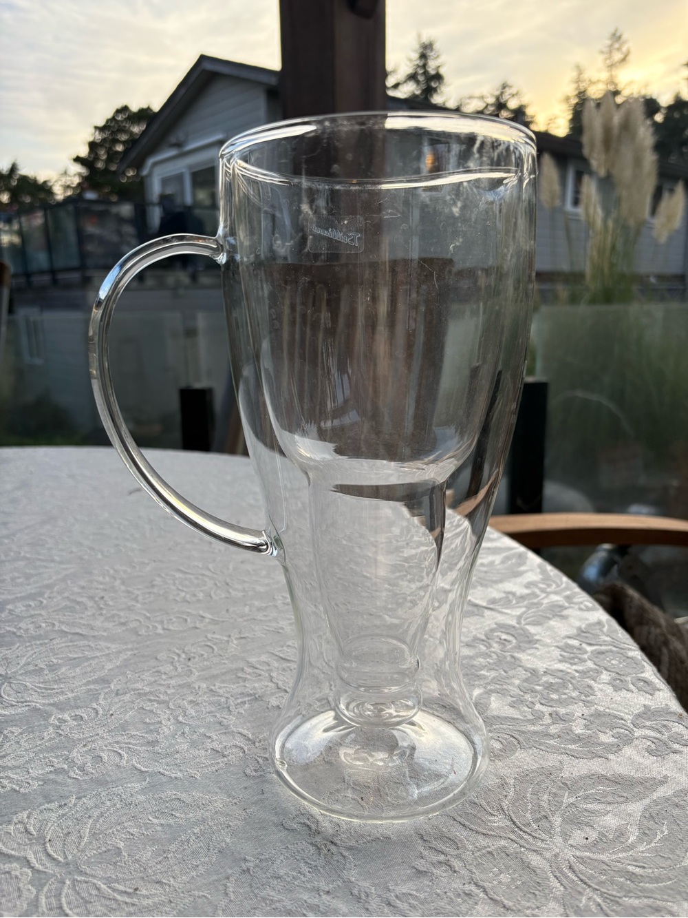 Marino large Glass pitcher